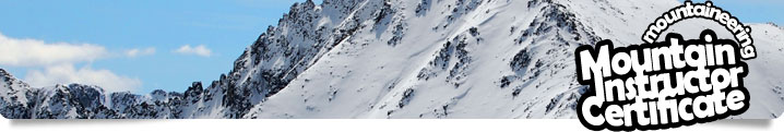mountain instructor certificate