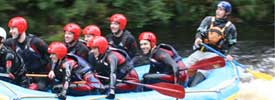 white water rafting